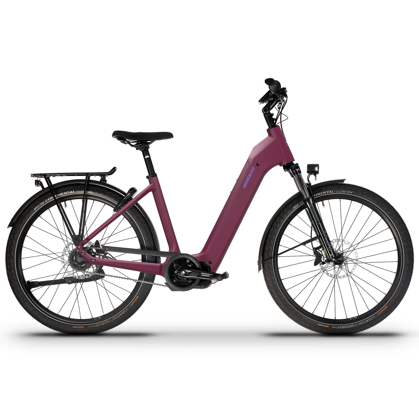 HoheAcht GRANDAMO Vilago e-bike in de kleur wijnrood